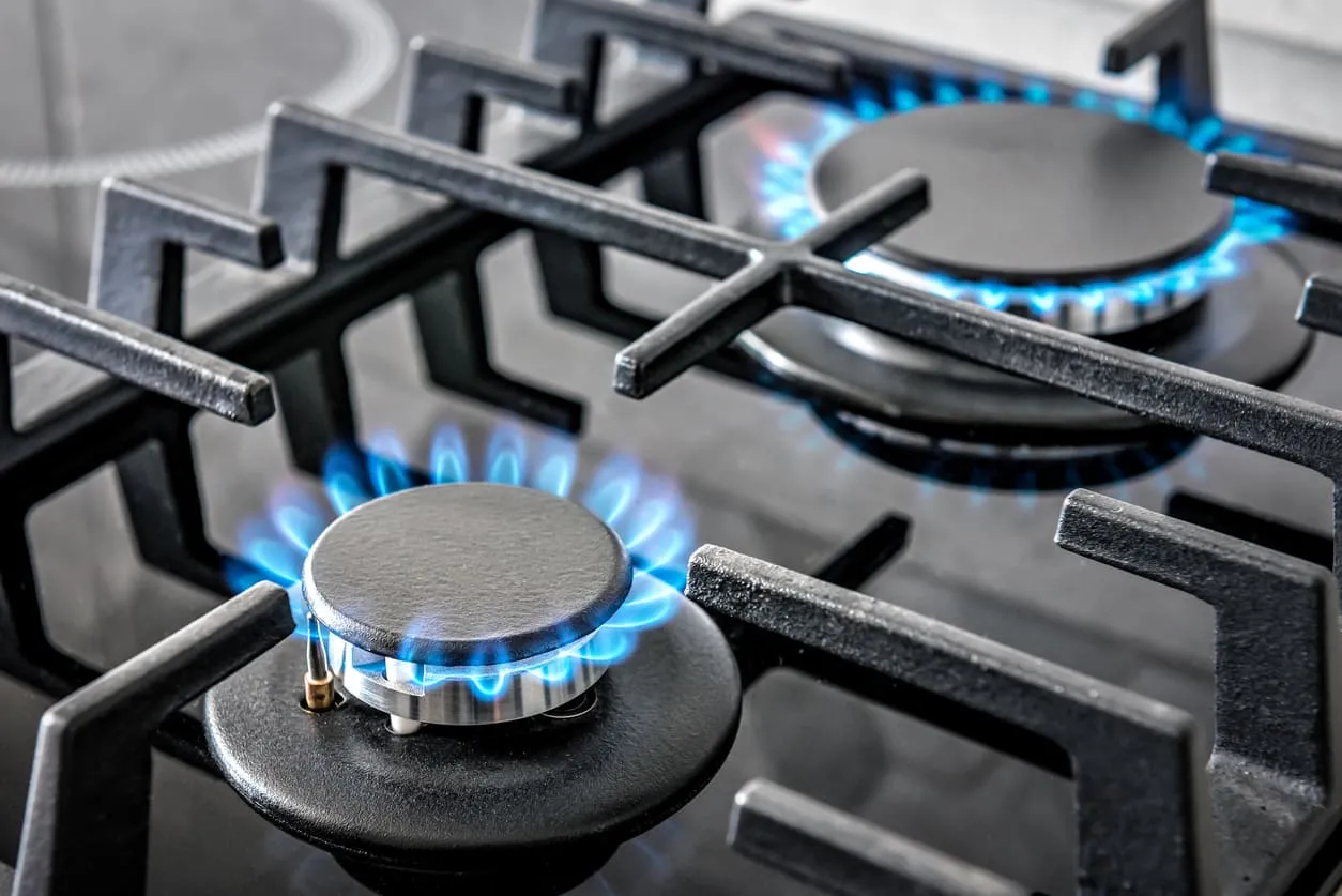 Cooking on Gas Stove