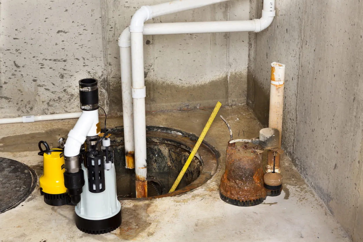 Sump Pump in Water